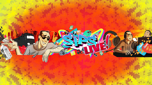 Sips - Live! banner