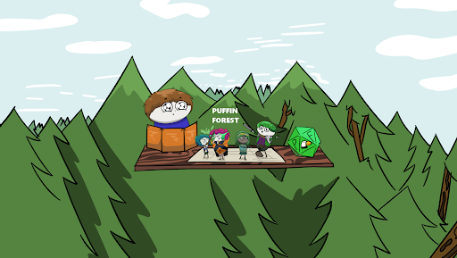 Puffin Forest banner