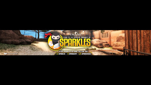 Sparkles banner