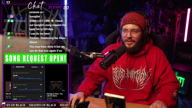 VIEWER SONG REQUEST/REACTIONS !rules !donate !sr