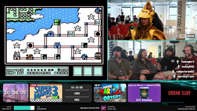 Speedrun Summit 2026 | Benefiting Urban Arts | !donate !giveaway !merch !schedule