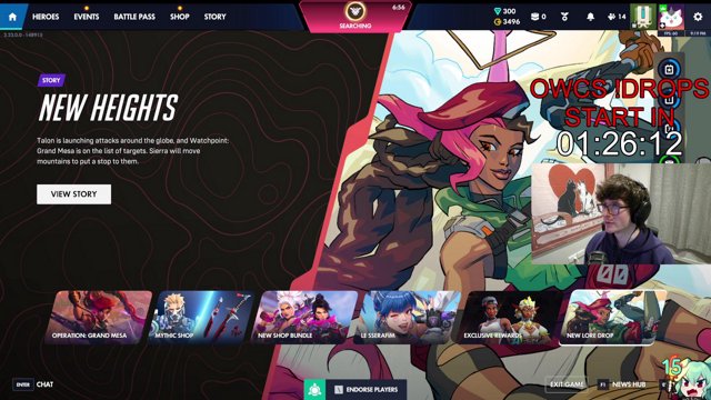 🔴!DROPS ON🔴WINSTON BADGE BY GIFTING/SUBBING! SEASON 2 DROPS! OWCS DROPS @7AM ET/4AM PDT!