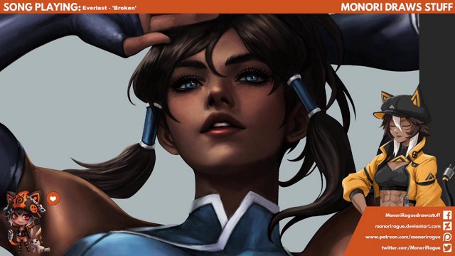 Monori Draws Stuff - Korra (柯拉粗乃丸)