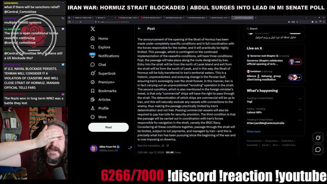 🚨 Iran War: Iran opens STRAIT of Hormuz🚨 10-Day Ceasefire in Lebanon 🚨 Warrantless Surveillance Law EXTENDED 🚨 STOCK MARKET BOOMS