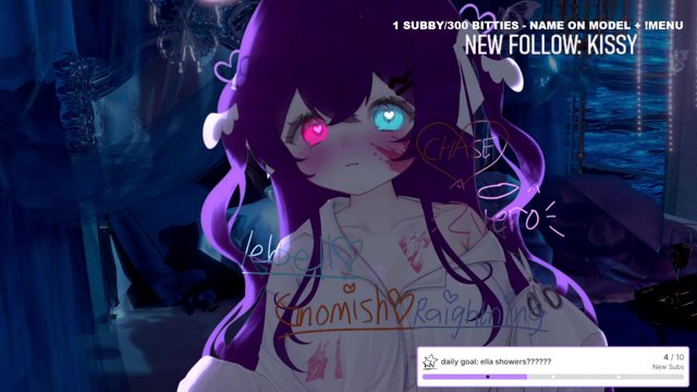 🔞 ASMR 💜✨ meow my xp bar is low meow road to 28k~  💜 eepy nekoellaaa