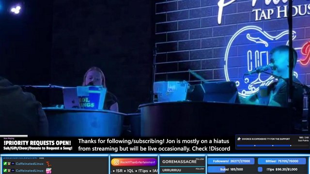 🎹 DUELING PIANOS LIVE!♟️ TY for the love and support during this hard season ♥️ !welcome !sl !s !subscribe !discord !rockitman