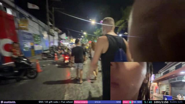 IRL🇹🇭Pattaya🏝water fight Lastday💦วันไหลพัทยา[eng/ไทย]