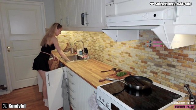 In a rush 🤭 cooking etc. ❤️