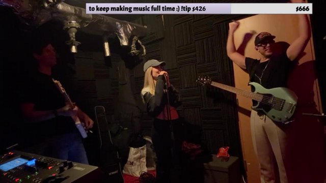 🎶🎸band rehearsal🥁 🎶🌙 !merch🌙🌹 l LIVE #1647 !spotifyplaylist !pp !sub !tip