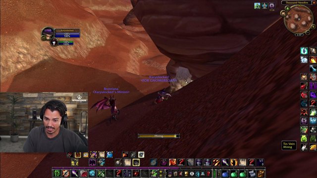 GNOME ONLY HARDCORE SCARLET MONASTERY TODAY ☠️ NO HEALERS ☠️ SERVER = SKULL ROCK