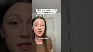 When a kid loses a tooth in different countries #cultureshock #culture #learn #toothfairy #funfacts