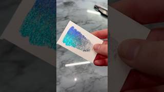Temperance Swatch #watercolor #swatches #art #multichrome #colorshift #paintmixing