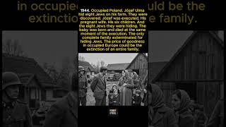 The entire family hiding Jews was executed including the baby being born at that moment