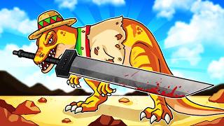 Me converti en un DINOSAURIO con ESPADA... 😂🦖⁉️ SILVIOGAMER en DINOBLADE 💥