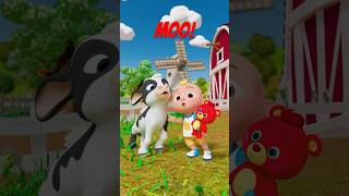 Guess the ANIMAL sound at the farm🐮! Who says MOOO? #shorts #animalshorts