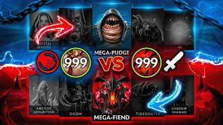 ДВА БОГА: Shadow Fiend БЕССКОНЕЧНОСТЬ ДУШ ПРОТИВ Pudge ВАНШОТ ХУК!😰