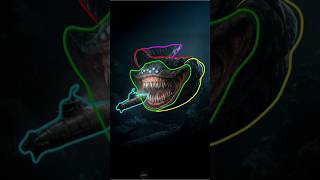 El Gran Maja Attacking Submarine - Line Art 299 #shorts #drawing #seamonsters #howtodraw #art