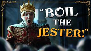 Tyrannical Boy King tries to think of something Evil to screech...