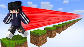 Minecraft But You Can Travel 1,000,000 Blocks..!