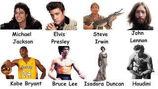 Todas Las Muertes Más Raras De Famosos Explicadas En 16 Minutos