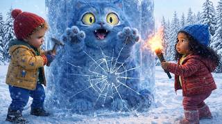 WHAT HAPPENED When I Rescued A Frozen DERPY CAT?!!