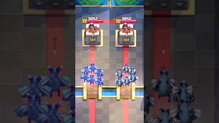 EVOLVED MINION HORDE VS NORMAL MINION HORDE! #clashroyale #shorts