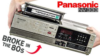1982 ⚙️ VINTAGE Legendary VCR ✅ RESTORATION & Repair | Panasonic NV-333 📼 Made in Japan!