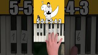 Tontsukatantan Piano Tutorial #shorts