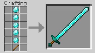 Minecraft, But With Custom Swords...