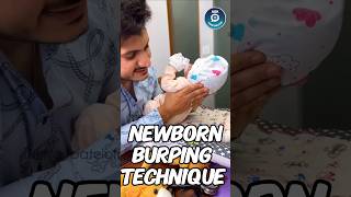 #Newborn Burping Technique | Baby Ko Dhakar Kaise Dilaye? Golden Rule #shorts #doctor #trending