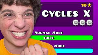 🔴VERIFYING CYCLES X!🔴61%, 33-100%🔴DAY 30🔴GEOMETRY DASHING