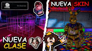 🚨 ACTUALIZACIÓN de BITE BY NIGHT🚨 CLASE TECNICO 🚨 SKIN DE SPRINGTRAP INTO THE PIT 🚨 ROBLOX 🚨