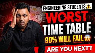 Worst Exam Time Table 😱 Engineering Students | Back-to-Back Papers | RK SIR