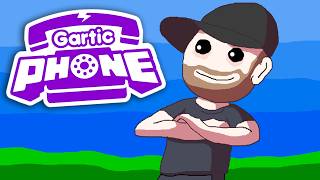 Creating Works of Art in Gartic Phone with Friends!