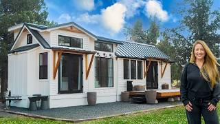 GORGEOUS Luxury Tiny House | What Defines a Luxury Tiny Home? Worth It?