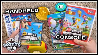 Mario on Handhelds vs. Consoles