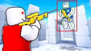 Trolling My LITTLE BROTHER with HACKS in Roblox Rivals..