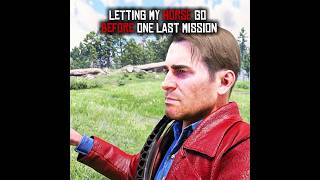 Letting my Horsey go before one last mission... #rdr2 #reddeadredemption