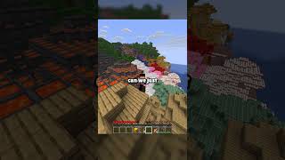 Chunk = RANDOM BLOCK #minecraft