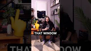 About the window in my studio