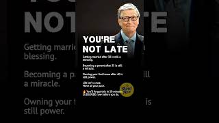 you are not behind in life #Mindset #Motivation