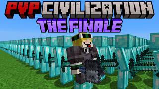 Minecraft but I become the MACE of PVP CIVILIZATION