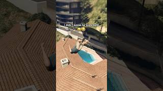 What is he doing there 😭