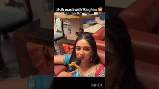 Avik masti with Rimjhim 😂 #rimjhim #funny #cutecouple #love #sameer #shorts #masti #viral