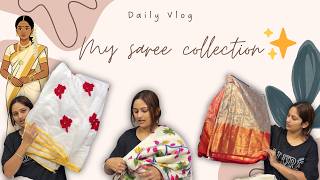 My saree collection!!💘 || Skin ra kana heithila??