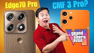 CMF Phone 3 Pro Design?, Jio Airtel Vi Big News😲 , Motorola Edge 70 Pro first Look, Vivo T5 Pro