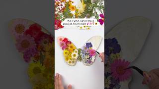 Pressed flower craft idea! #adorablecrafts #crafts #craft #flowercraft #craftideas