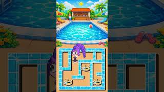 POV Perfect Pool Maze Challenge - Help Lily Swim In The Pool #poppyplaytimechapter5 #animation