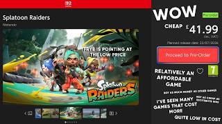 Splatoon Raiders is $50