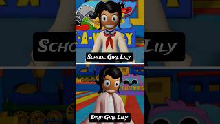 Drip Lily Skin Vs Anime Lily Skin in Poppy Playtime Comparisons